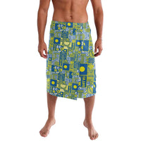 Palau Ungil Kurismas Lavalava Pacific Patchwork Xmas Vibes - Polynesian Pride