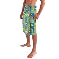 Palau Ungil Kurismas Lavalava Pacific Patchwork Xmas Vibes - Polynesian Pride