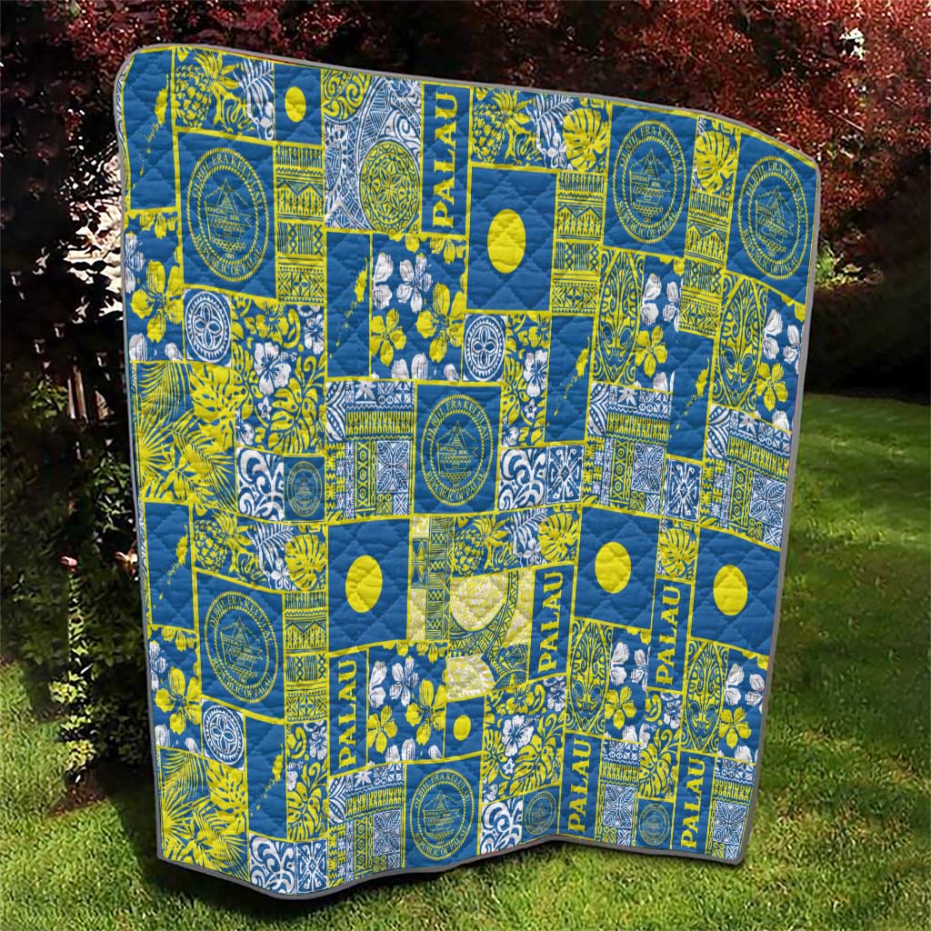 Palau Ungil Kurismas Quilt Pacific Patchwork Xmas Vibes - Polynesian Pride