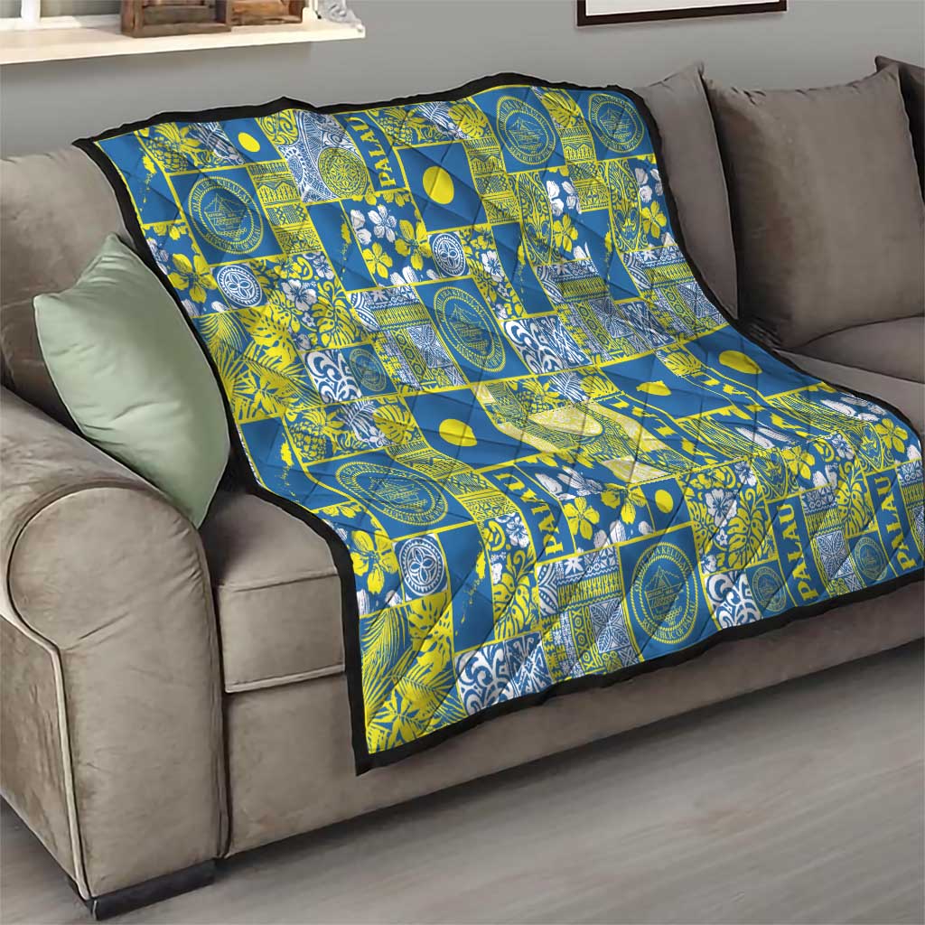 Palau Ungil Kurismas Quilt Pacific Patchwork Xmas Vibes - Polynesian Pride