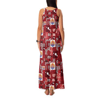Tahiti Oaoa I Teie Noera Family Matching Tank Maxi Dress and Hawaiian Shirt Pacific Patchwork Xmas Vibes LT9 - Polynesian Pride
