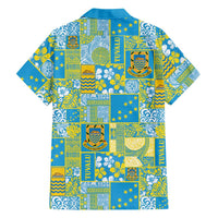 Tuvalu Manuia te Kilisimasi Family Matching Mermaid Dress and Hawaiian Shirt Pacific Patchwork Xmas Vibes LT9 - Polynesian Pride