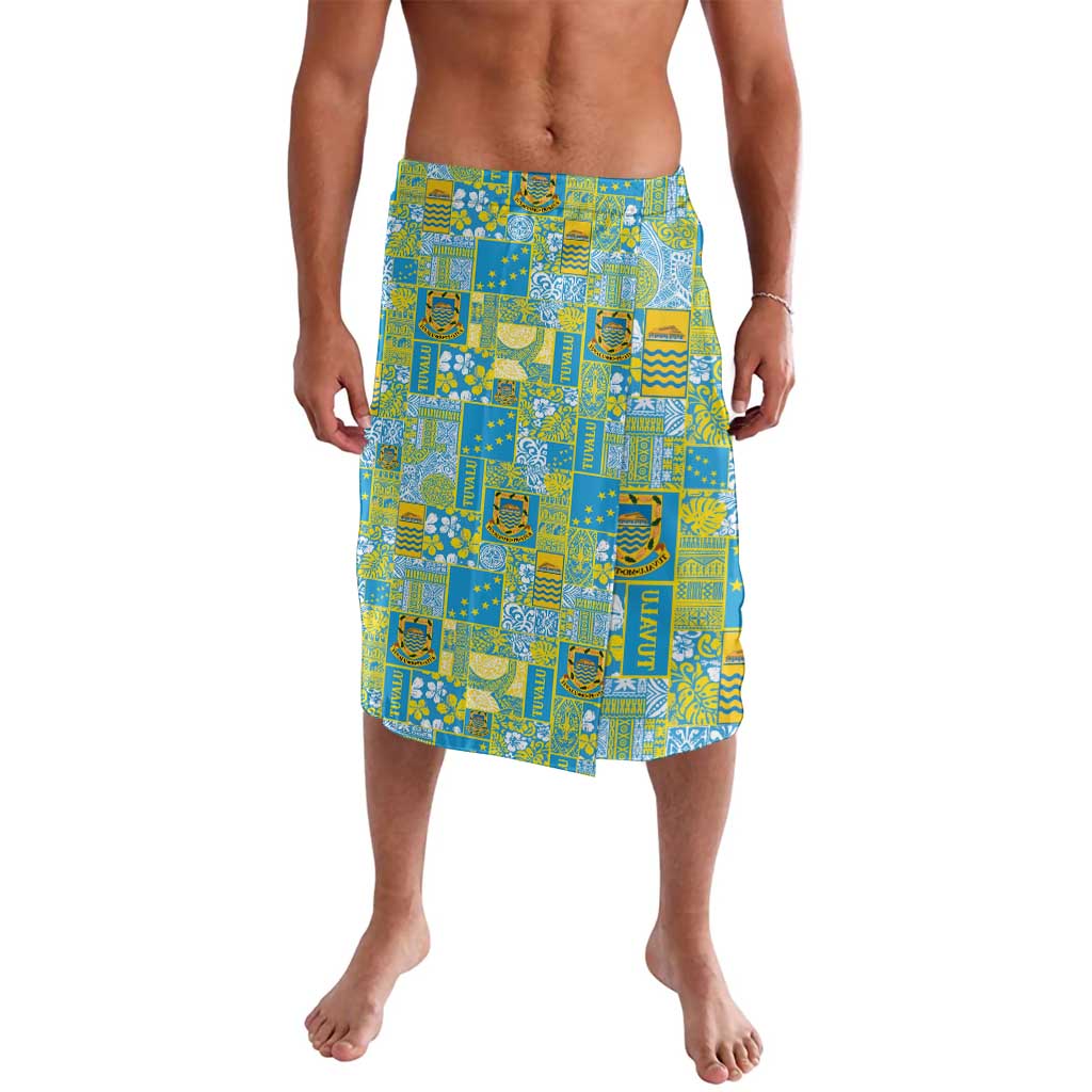 Tuvalu Manuia te Kilisimasi Lavalava Pacific Patchwork Xmas Vibes - Polynesian Pride