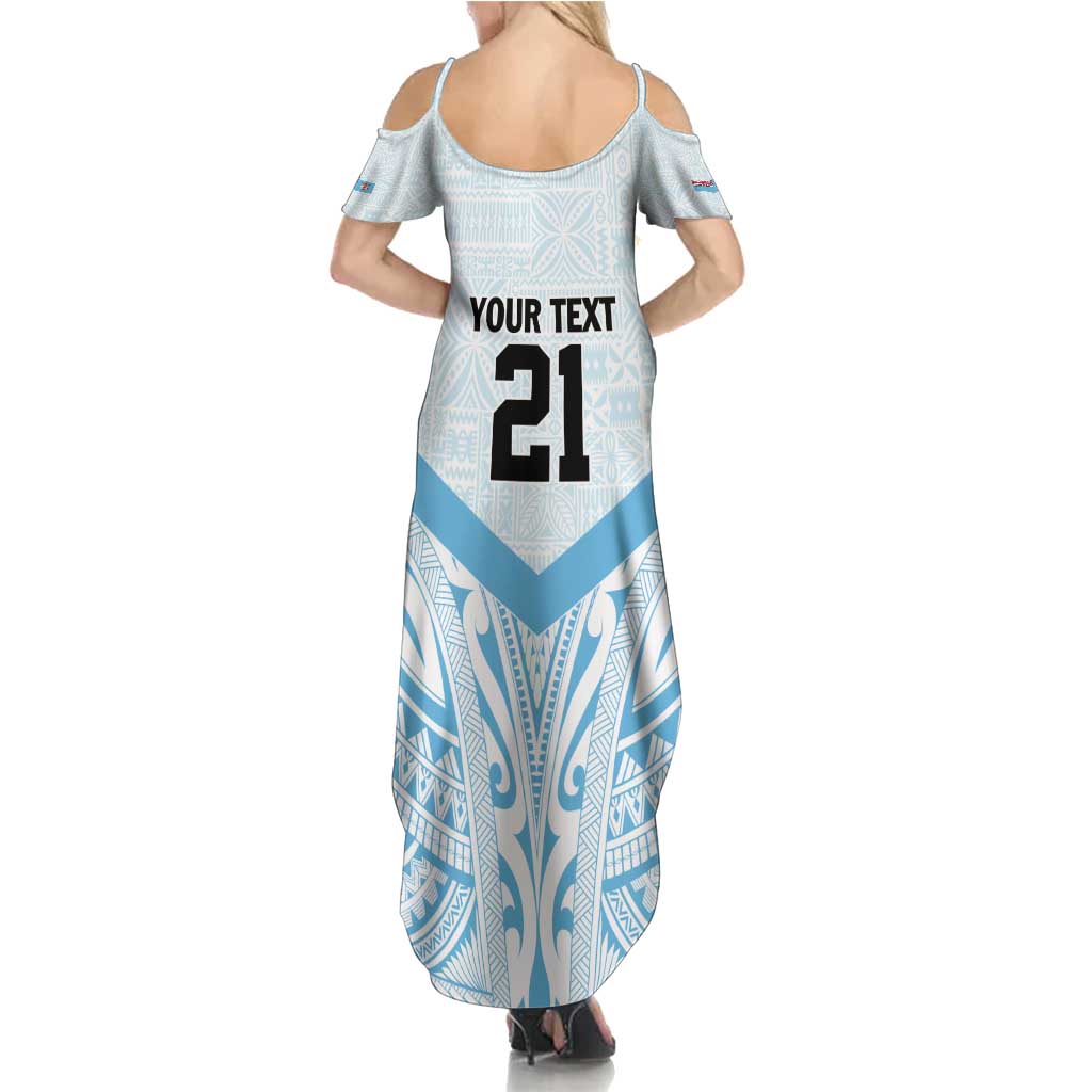 Fiji Football Custom Family Matching Summer Maxi Dress and Hawaiian Shirt Bula Boys Go Champions LT9 - Polynesian Pride