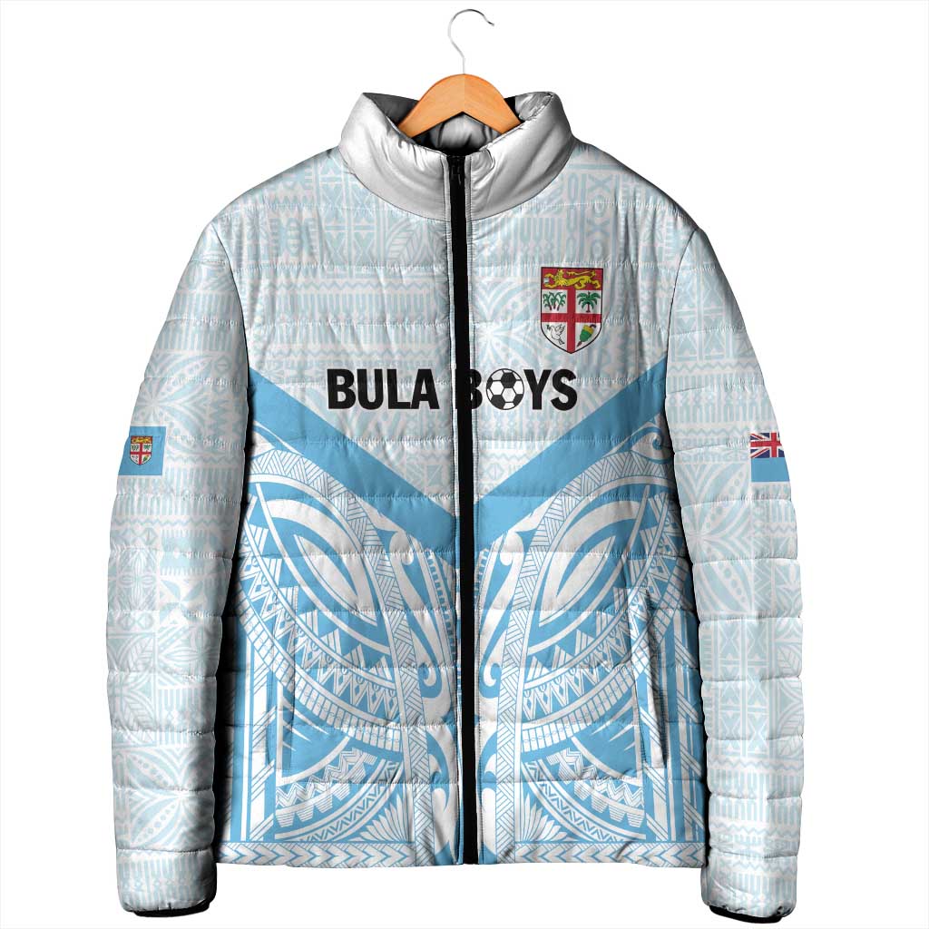 Fiji Football Custom Padded Jacket Bula Boys Go Champions - Polynesian Pride