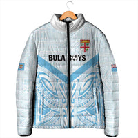 Fiji Football Custom Padded Jacket Bula Boys Go Champions - Polynesian Pride