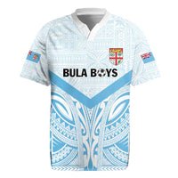 Fiji Football Custom Rugby Jersey Bula Boys Go Champions LT9 Blue - Polynesian Pride