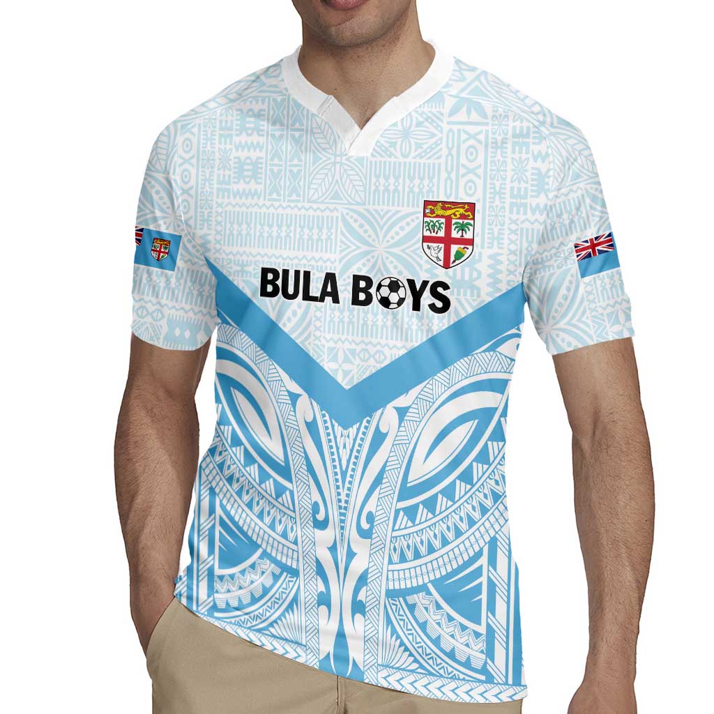 Fiji Football Custom Rugby Jersey Bula Boys Go Champions LT9 - Polynesian Pride