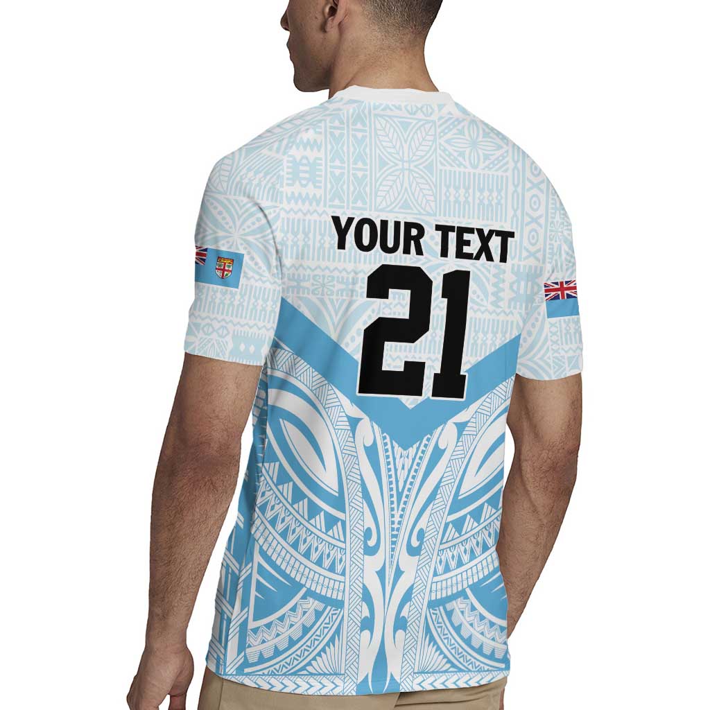 Fiji Football Custom Rugby Jersey Bula Boys Go Champions LT9 - Polynesian Pride