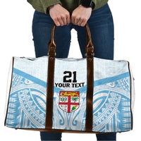 Fiji Football Custom Travel Bag Bula Boys Go Champions - Polynesian Pride