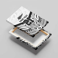 New Zealand Football Custom Canvas Wall Art All White Fern Go Champions LT9 - Polynesian Pride