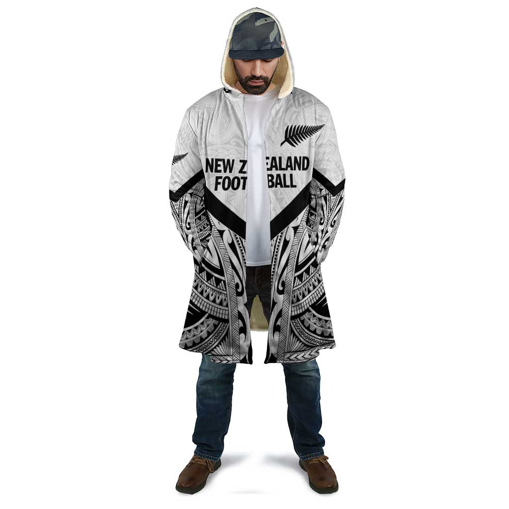 New Zealand Football Custom Cloak All White Fern Go Champions LT9 - Polynesian Pride