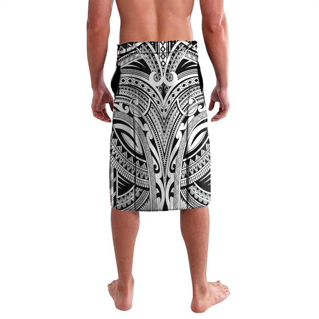 New Zealand Football Custom Lavalava All White Fern Go Champions LT9 - Polynesian Pride