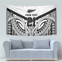 New Zealand Football Custom Tapestry All White Fern Go Champions LT9 - Polynesian Pride