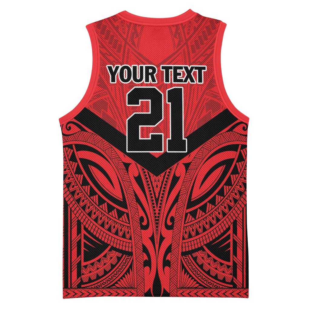 Tahiti Football Custom Basketball Jersey Toa Aito Go Champions LT9 - Polynesian Pride