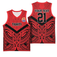 Tahiti Football Custom Basketball Jersey Toa Aito Go Champions LT9 - Polynesian Pride