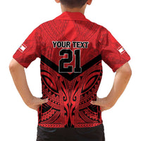 Tahiti Football Custom Family Matching Summer Maxi Dress and Hawaiian Shirt Toa Aito Go Champions LT9 - Polynesian Pride