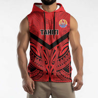 Tahiti Football Custom Sleeveless Hoodie Toa Aito Go Champions LT9 - Polynesian Pride