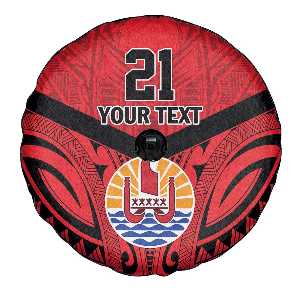 Tahiti Football Custom Spare Tire Cover Toa Aito Go Champions LT9 - Polynesian Pride