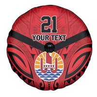 Tahiti Football Custom Spare Tire Cover Toa Aito Go Champions LT9 - Polynesian Pride
