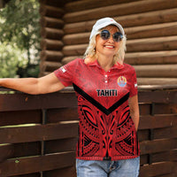 Tahiti Football Custom Women Polo Shirt Toa Aito Go Champions