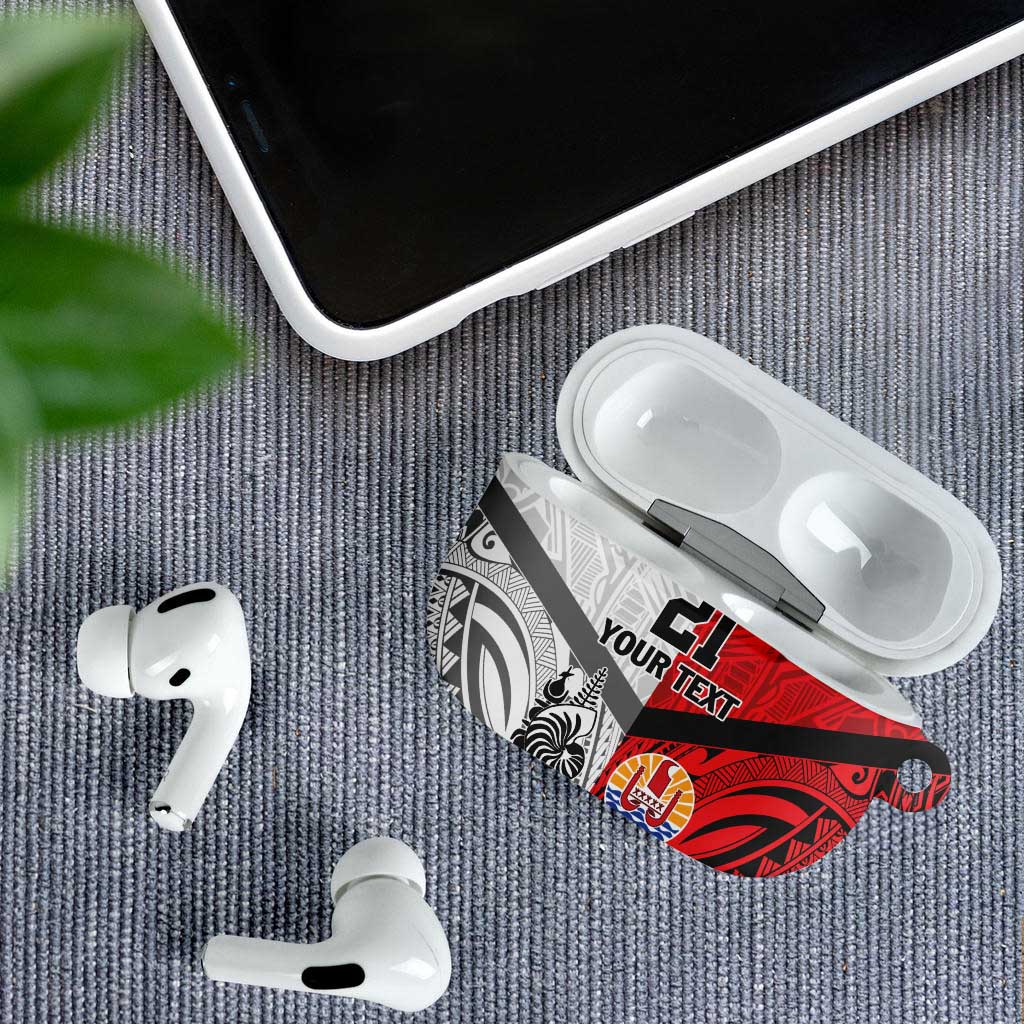 New Caledonia-Tahiti Football Custom AirPods Case Together Go Champions LT9 - Polynesian Pride