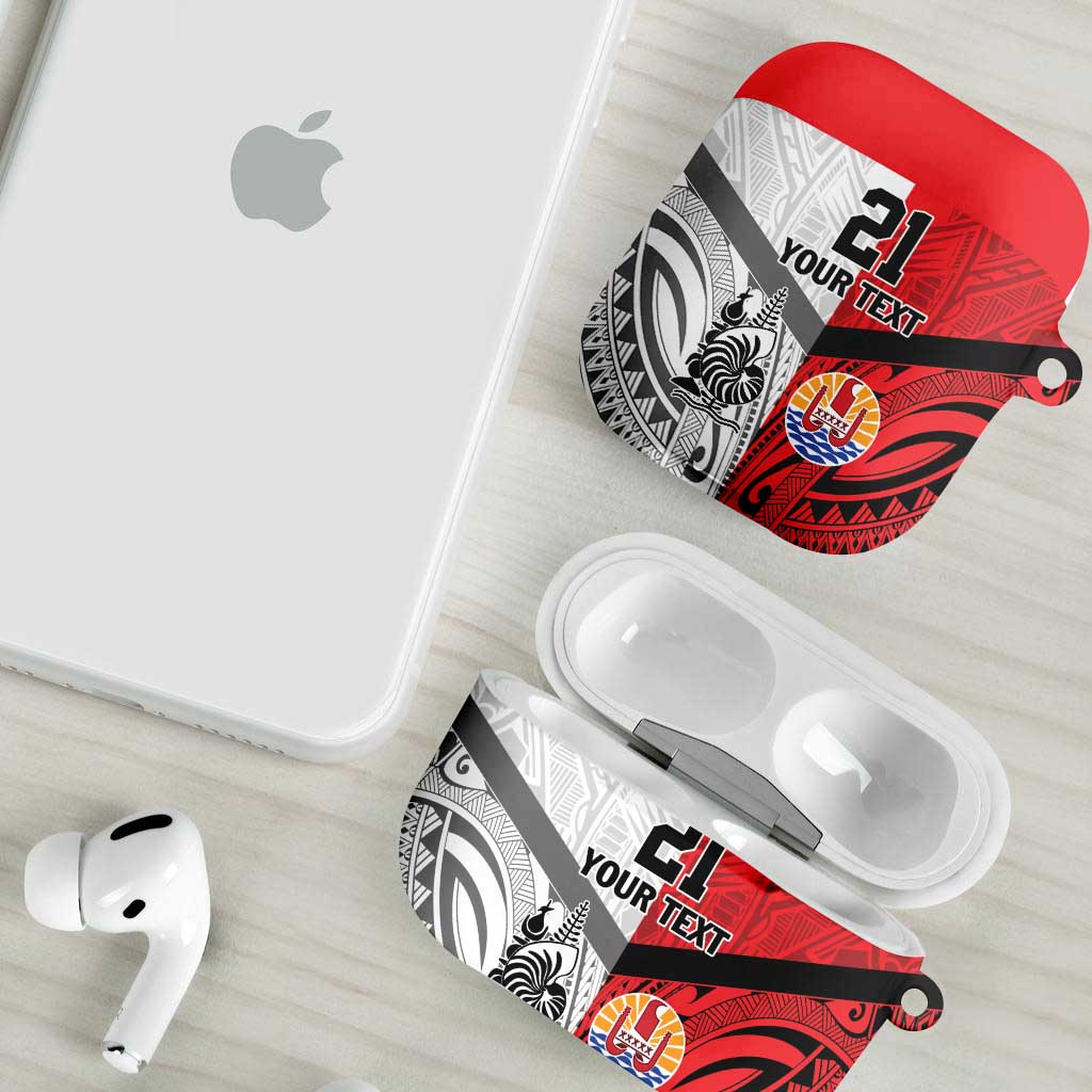 New Caledonia-Tahiti Football Custom AirPods Case Together Go Champions LT9 - Polynesian Pride