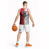 New Caledonia-Tahiti Football Custom Basketball Jersey Together Go Champions LT9 - Polynesian Pride