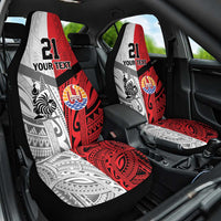 New Caledonia-Tahiti Football Custom Car Seat Cover Together Go Champions LT9 One Size Art - Polynesian Pride