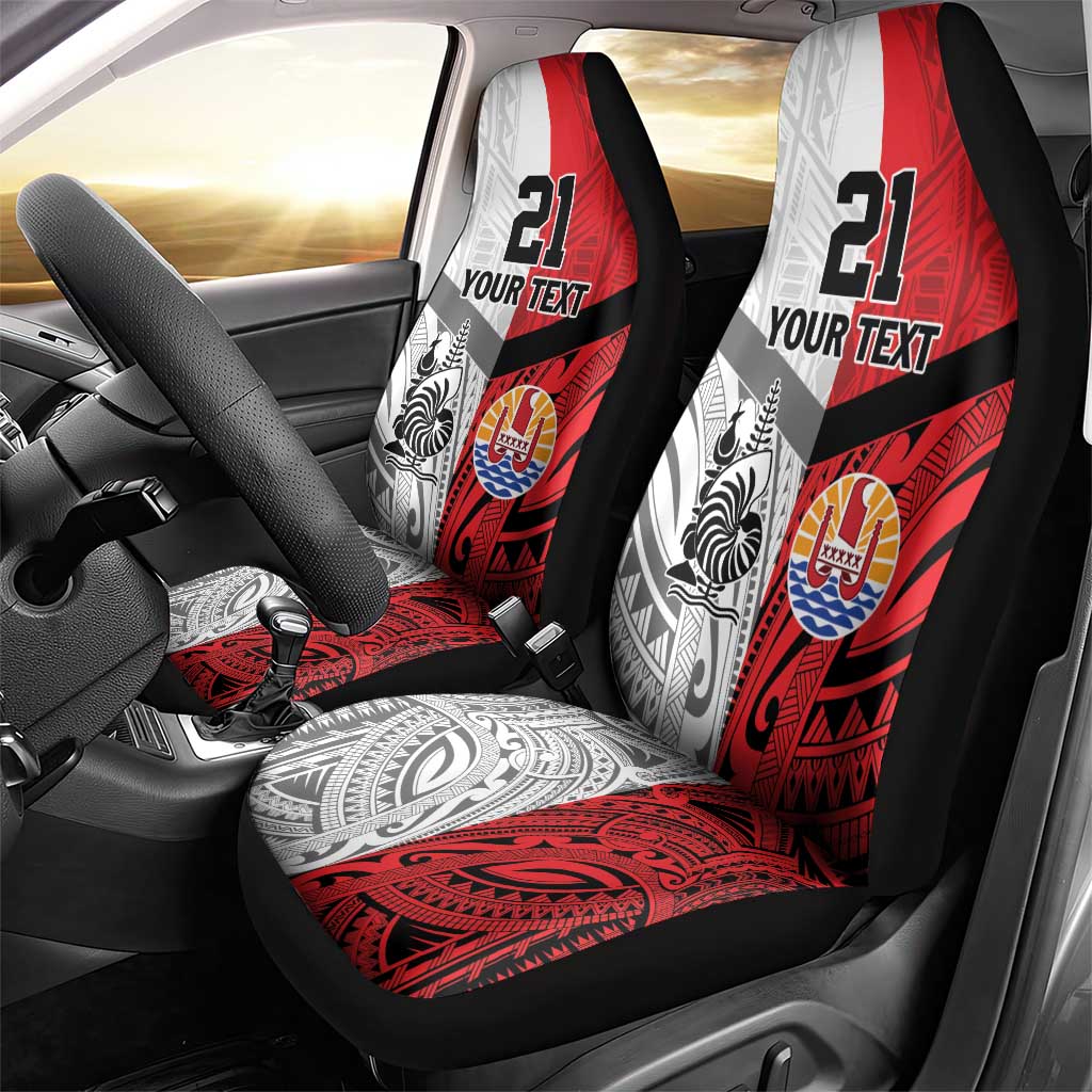 New Caledonia-Tahiti Football Custom Car Seat Cover Together Go Champions LT9 - Polynesian Pride