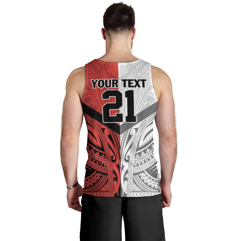New Caledonia-Tahiti Football Custom Men Tank Top Together Go Champions LT9 - Polynesian Pride