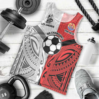 New Caledonia-Tahiti Football Custom Men Tank Top Together Go Champions LT9 - Polynesian Pride
