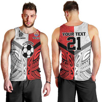 New Caledonia-Tahiti Football Custom Men Tank Top Together Go Champions LT9 - Polynesian Pride
