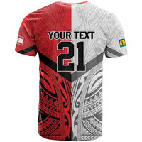 New Caledonia-Tahiti Football Custom T Shirt Together Go Champions LT9 - Polynesian Pride