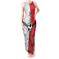 New Caledonia-Tahiti Football Custom Tank Maxi Dress Together Go Champions LT9 Women Art - Polynesian Pride