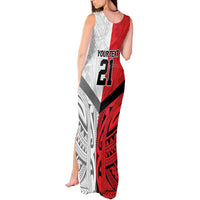 New Caledonia-Tahiti Football Custom Tank Maxi Dress Together Go Champions LT9 - Polynesian Pride