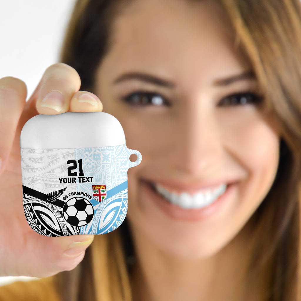 New Zealand-Fiji Football Custom AirPods Case Together Go Champions LT9 Art - Polynesian Pride