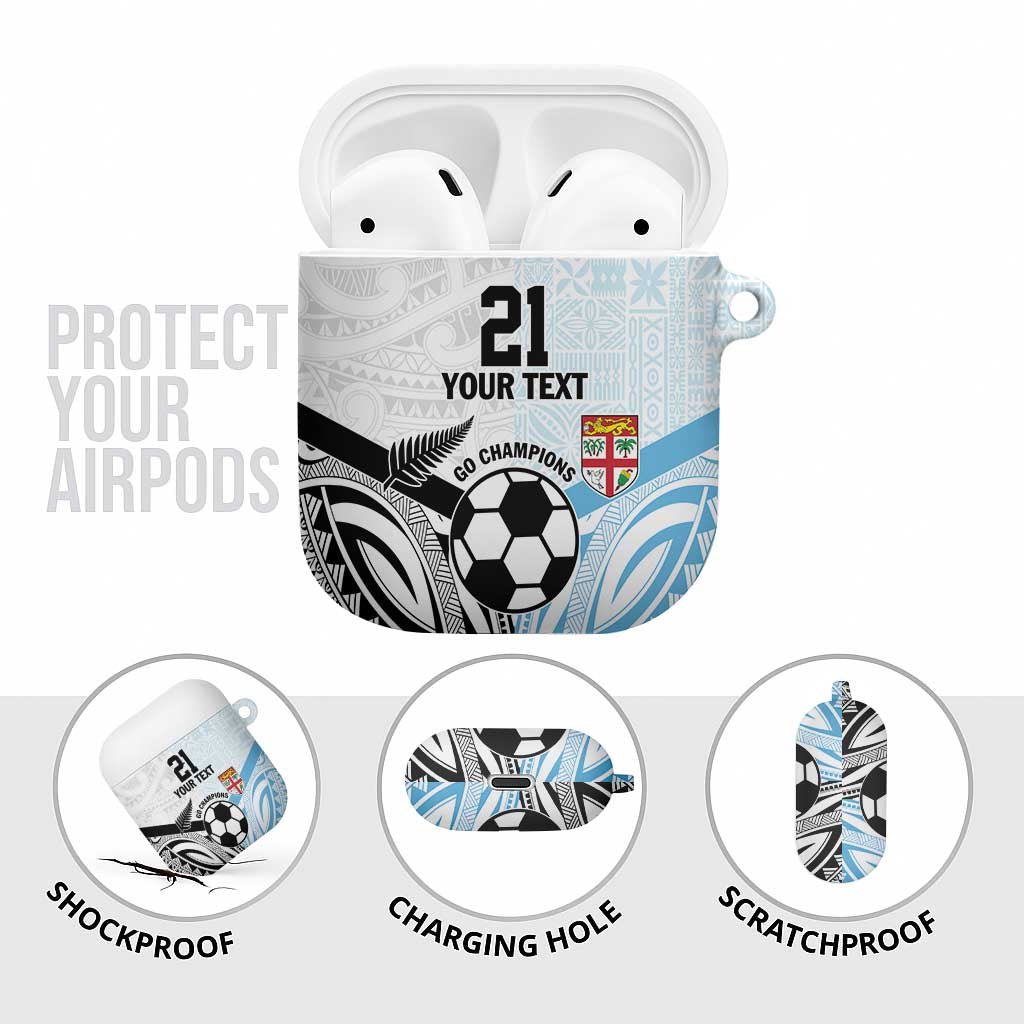 New Zealand-Fiji Football Custom AirPods Case Together Go Champions LT9 - Polynesian Pride