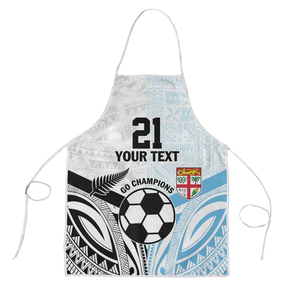 New Zealand-Fiji Football Custom Apron Together Go Champions - Polynesian Pride