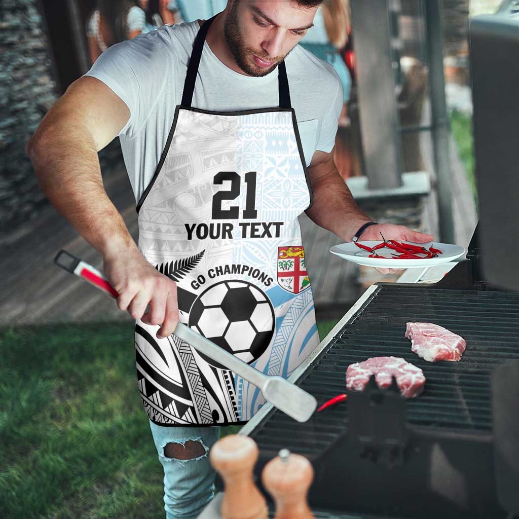 New Zealand-Fiji Football Custom Apron Together Go Champions LT9 - Polynesian Pride