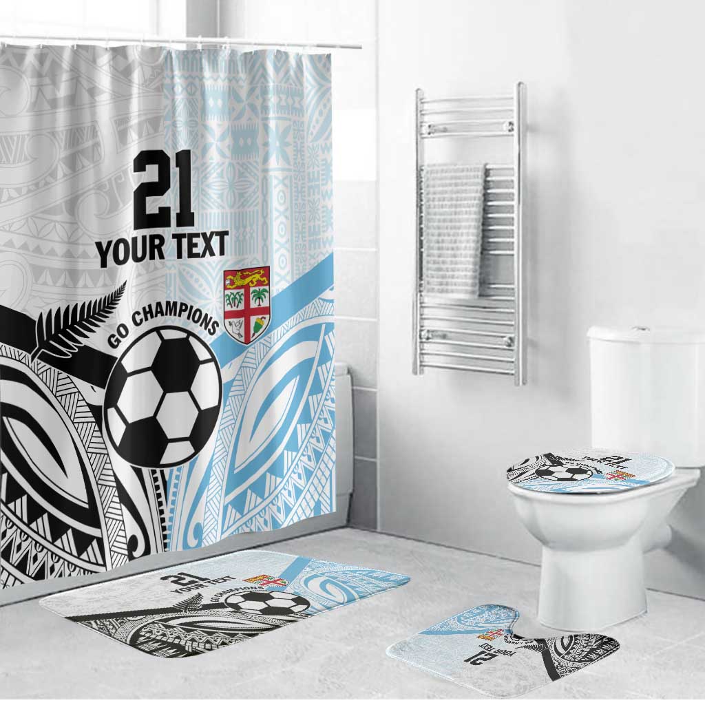 New Zealand-Fiji Football Custom Bathroom Set Together Go Champions LT9 Bathroom Set (4 pcs) Art - Polynesian Pride