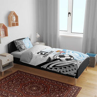 New Zealand-Fiji Football Custom Bedding Set Together Go Champions LT9 - Polynesian Pride
