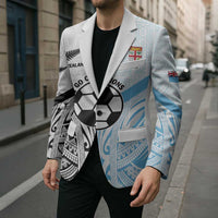 New Zealand-Fiji Football Custom Blazer Together Go Champions LT9 - Polynesian Pride
