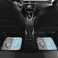 New Zealand-Fiji Football Custom Car Mats Together Go Champions LT9 Set 2pcs - Back Art - Polynesian Pride