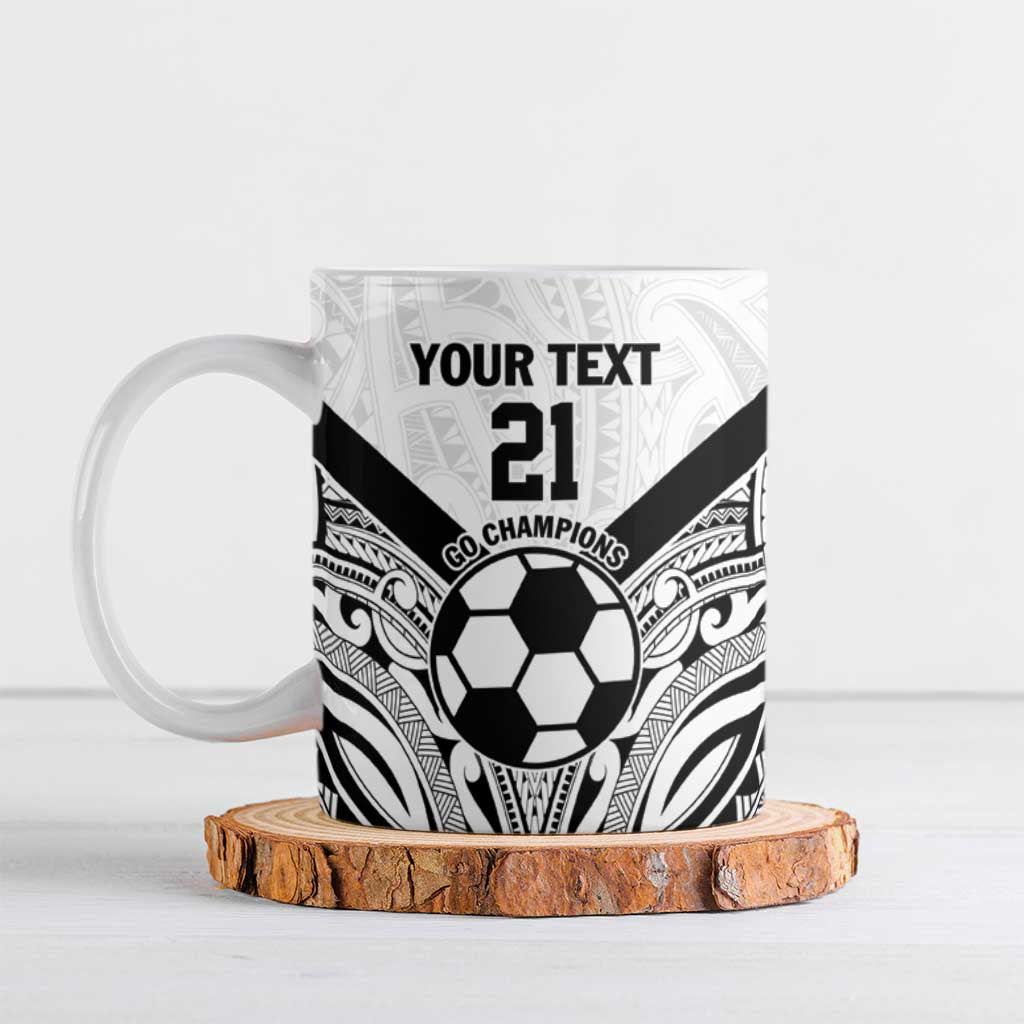 New Zealand-Fiji Football Custom Ceramic Mug Together Go Champions - Polynesian Pride