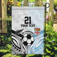 New Zealand-Fiji Football Custom Garden Flag Together Go Champions LT9 Garden Flag Art - Polynesian Pride