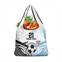 New Zealand-Fiji Football Custom Grocery Bag Together Go Champions LT9 1-pack One Size Art - Polynesian Pride