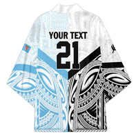 New Zealand-Fiji Football Custom Kimono Together Go Champions LT9 - Polynesian Pride