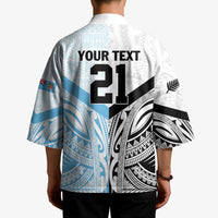 New Zealand-Fiji Football Custom Kimono Together Go Champions LT9 - Polynesian Pride