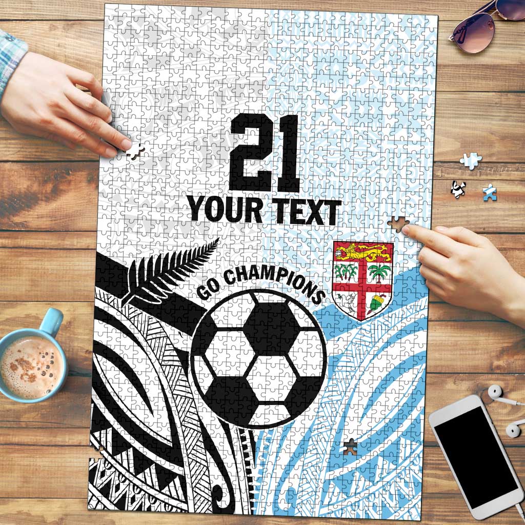 New Zealand-Fiji Football Custom Puzzle Together Go Champions - Polynesian Pride